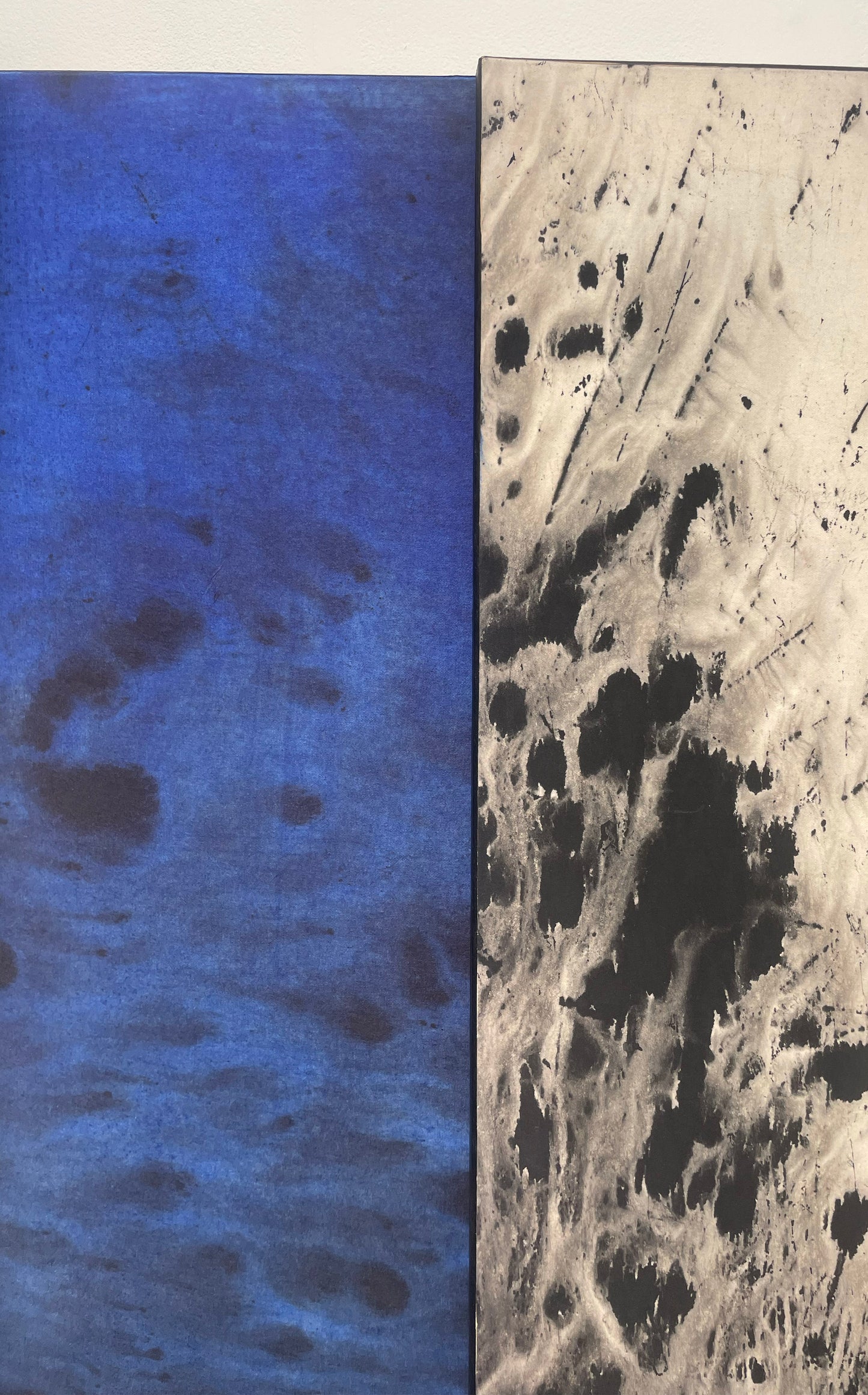 Sans Titre, Triptyque bleu