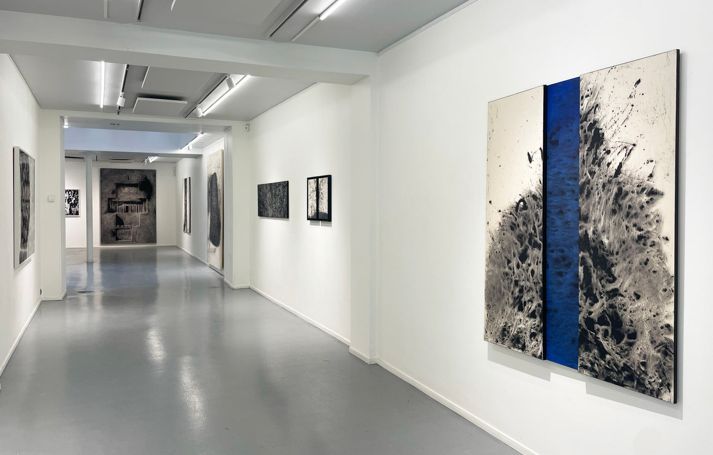 Sans Titre, Triptyque bleu