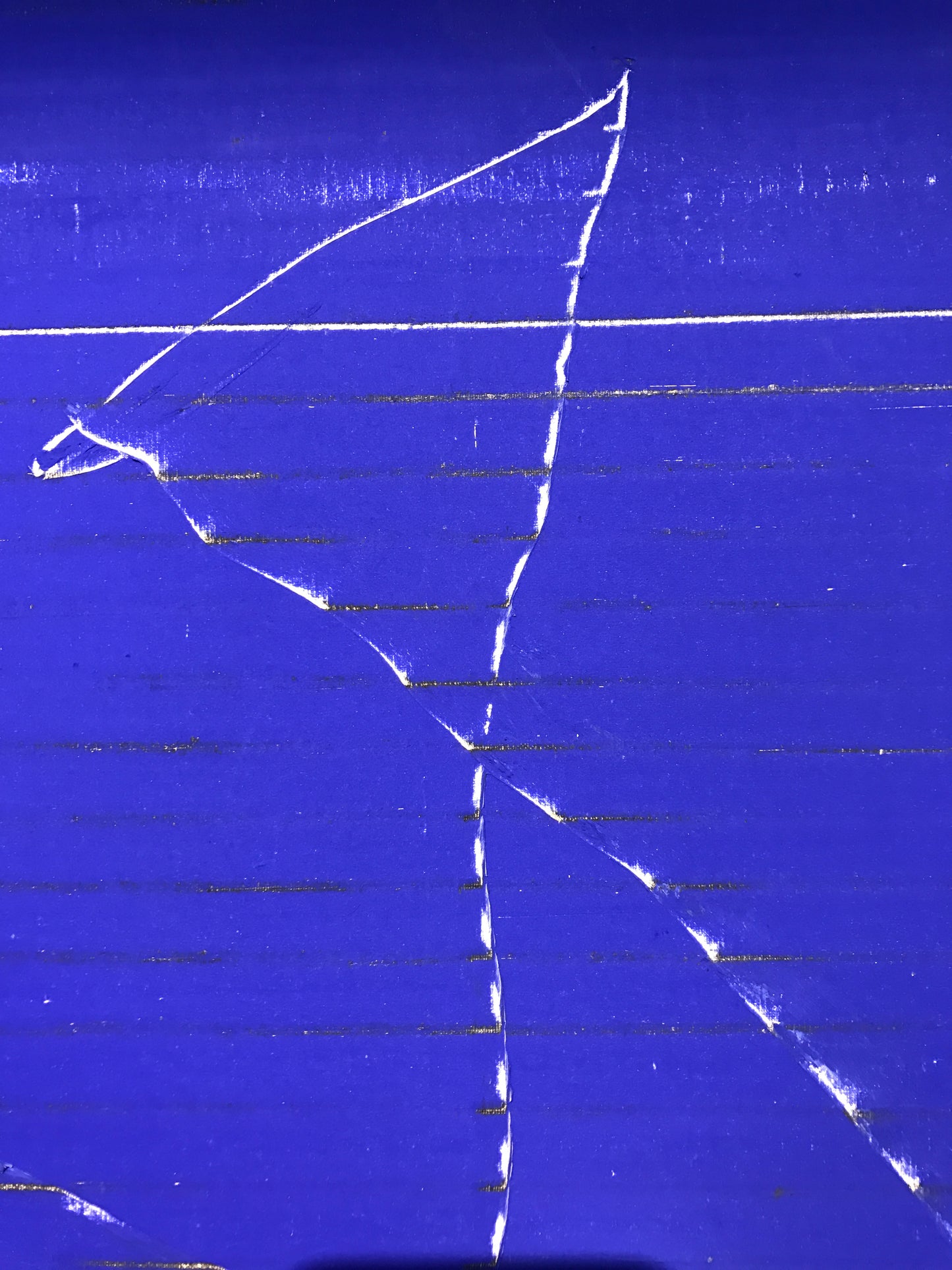 Aharon Gluska – Silent Blue 5 - Galerie Lazarew - Art contemporain Paris