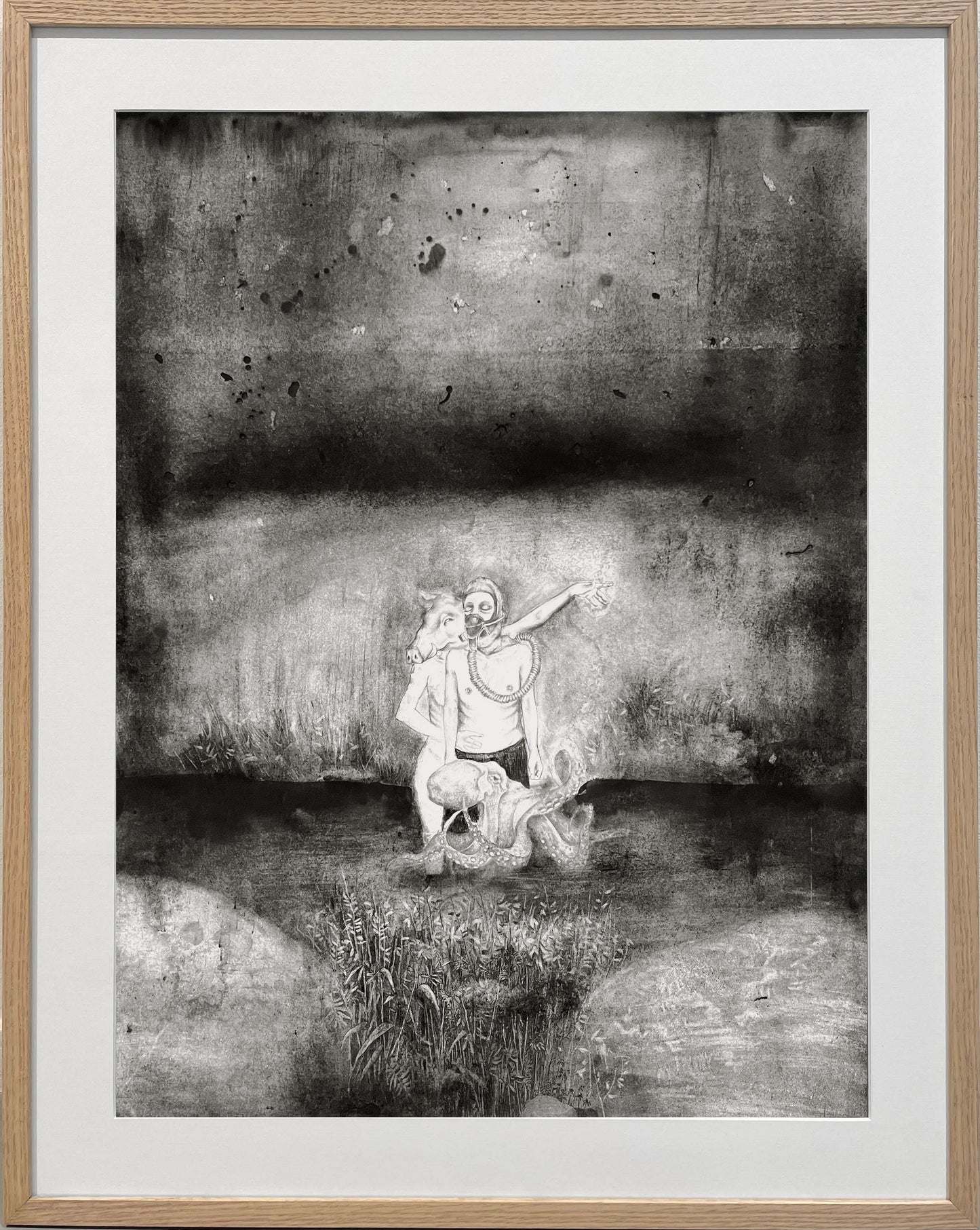 Sans Titre N°5, série Oracles Arides