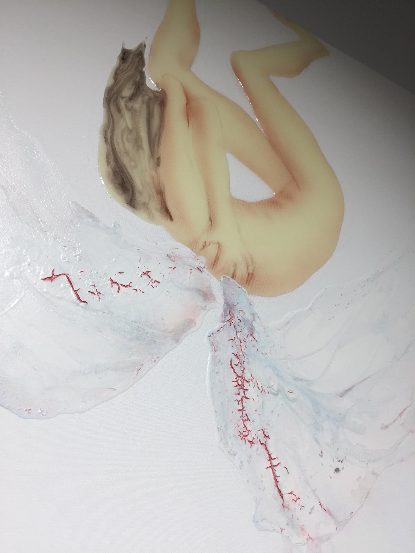 Wang Yu - La Chute - Galerie Lazarew - Art contemporain Paris