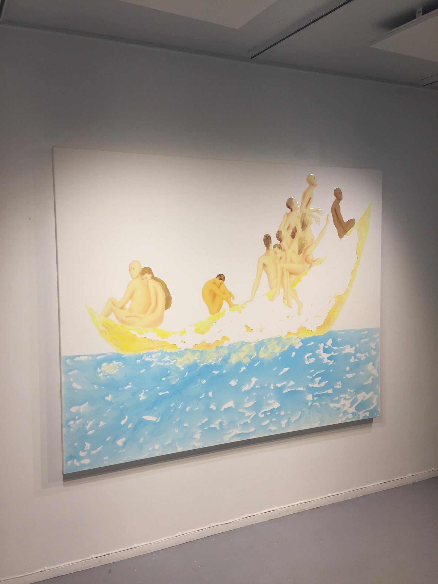Wang Yu - Radeau de la lune - Galerie Lazarew - Art contemporain Paris