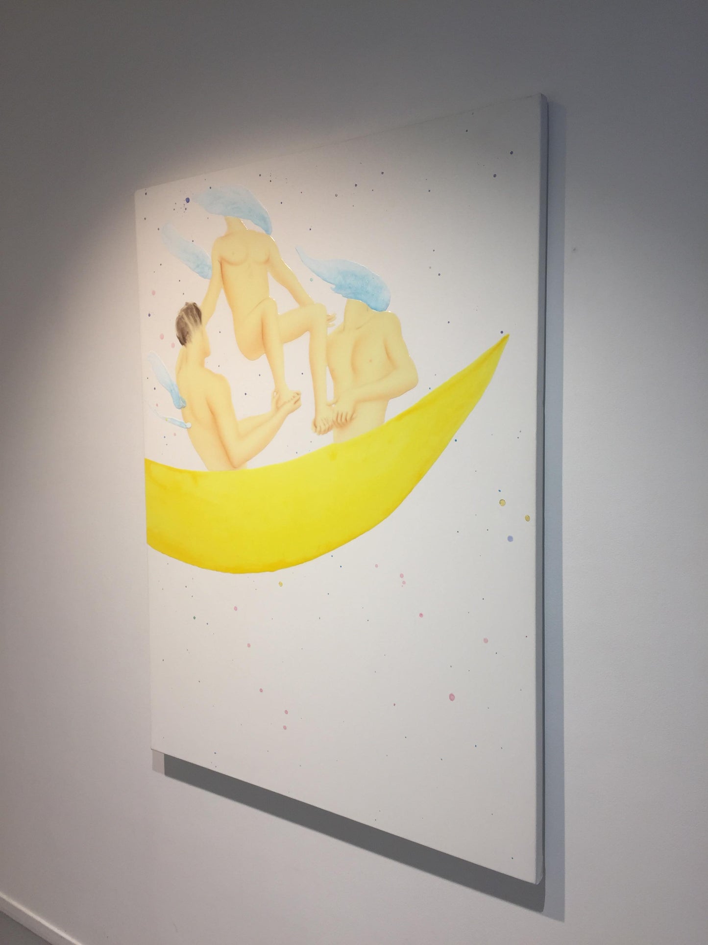 Wang Yu - Se sauver - Galerie Lazarew - Art contemporain Paris