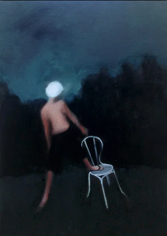 Sandrine Rondard - L'homme lune – Galerie Lazarew