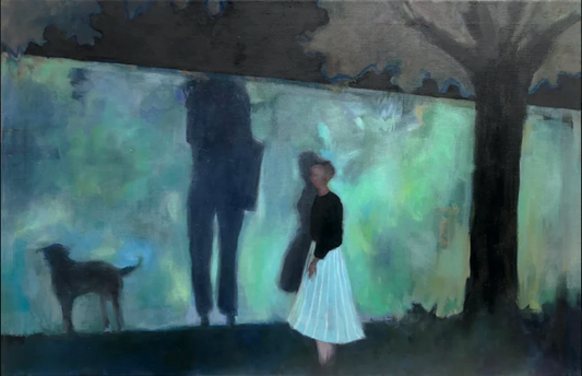 Marie devant le mur