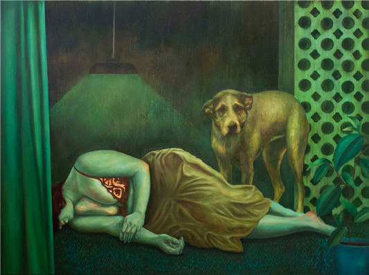 Dreaming on the emerald threnody