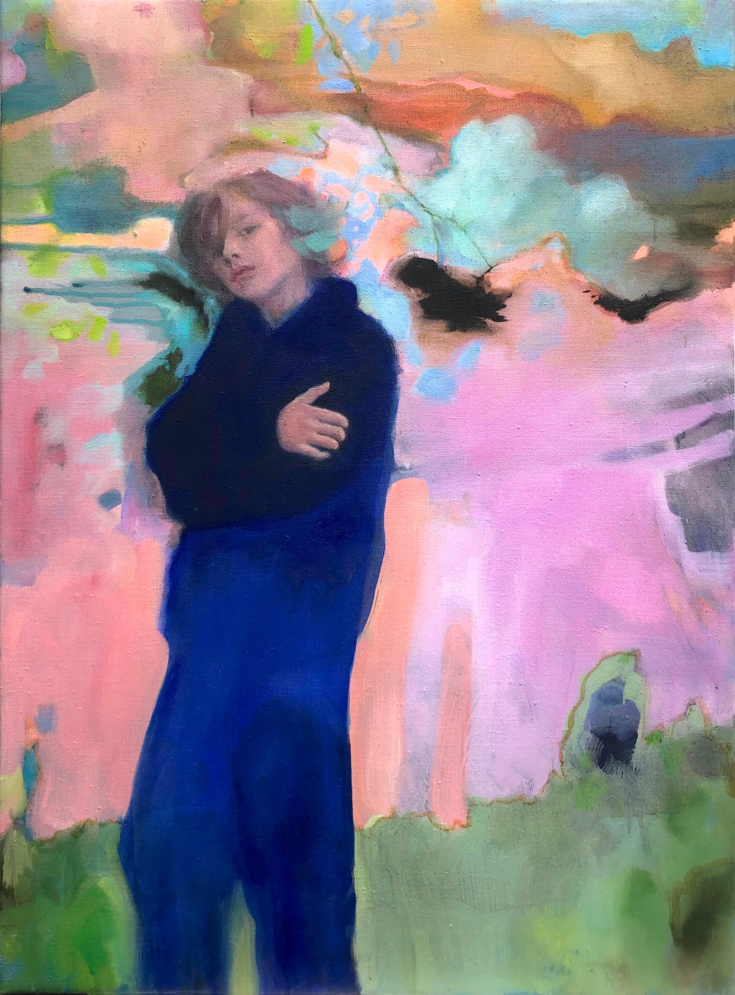 Julien en bleu