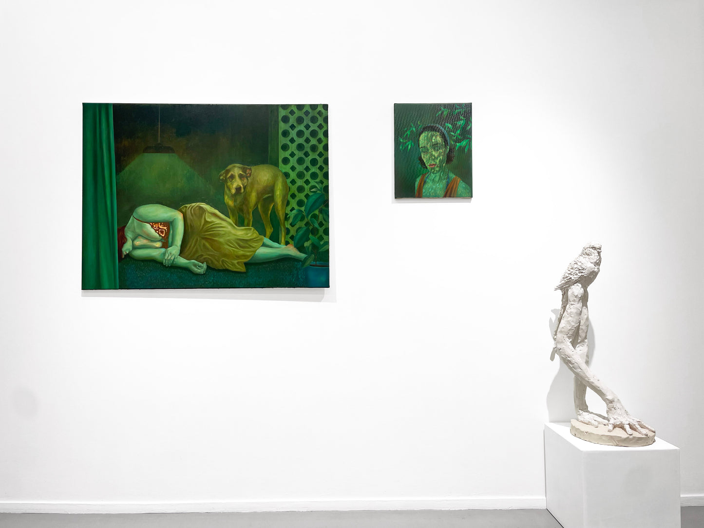 Dreaming on the emerald threnody