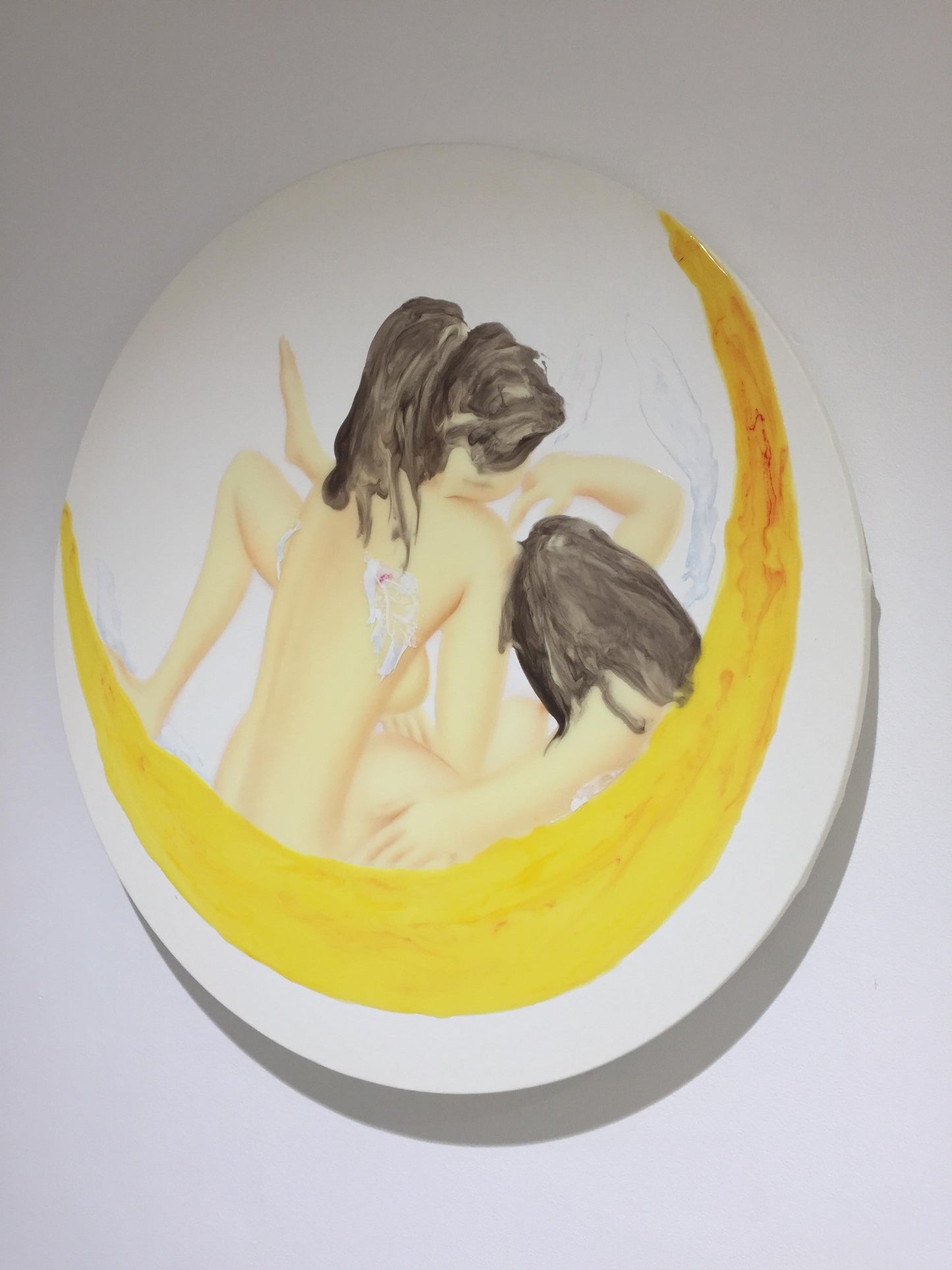 Wang Yu - Anges dans la lune 8 - Galerie Lazarew - Art contemporain Paris