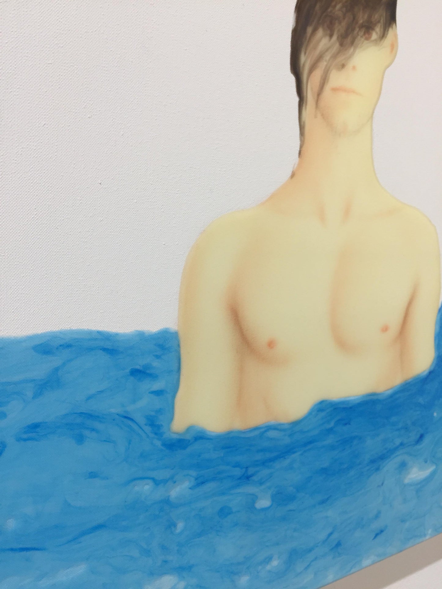 Wang Yu - Dans l'eau - Galerie Lazarew - Art contemporain Paris