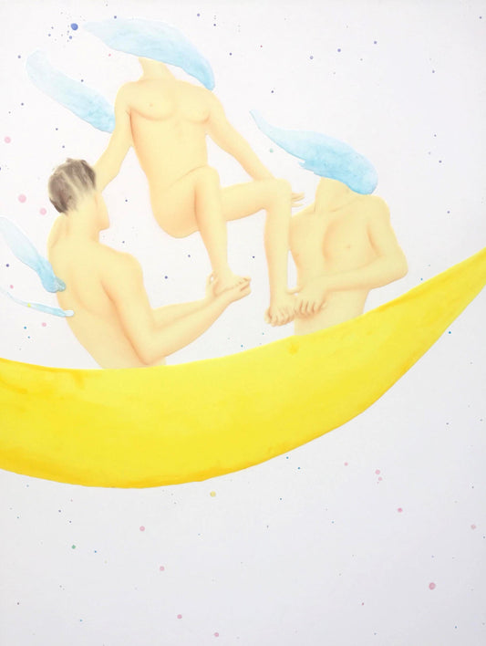 Wang Yu - Se sauver - Galerie Lazarew - Art contemporain Paris